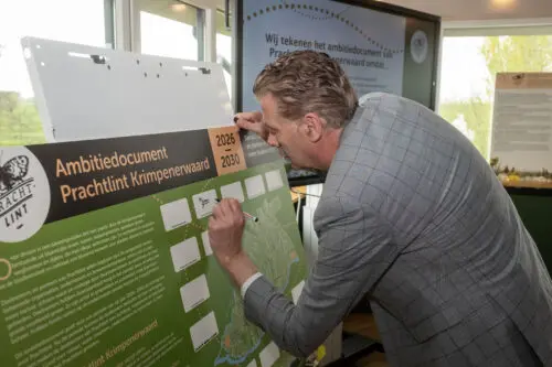 Krimpen tekent bij voor een bloeiende omgeving