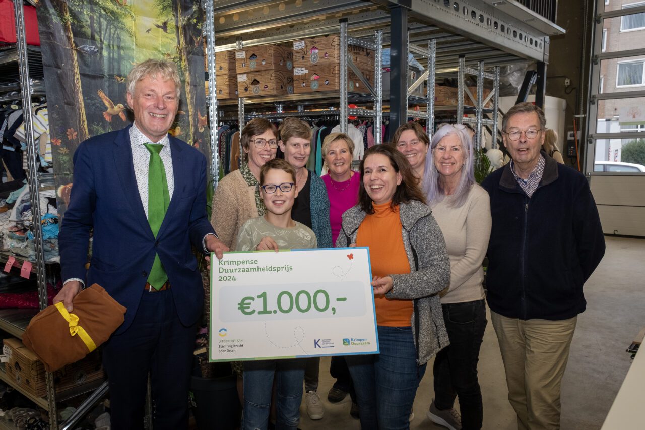 Stichting Kracht door Delen wint Krimpense Duurzaamheidsprijs