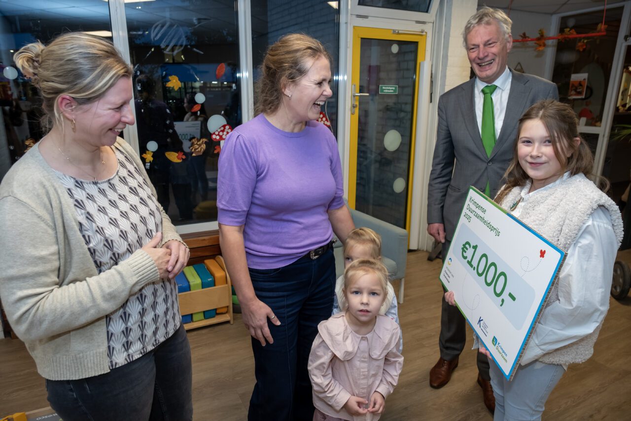 Kinderdagverblijf KindeRdam Groenendaal wint Duurzaamheidsprijs