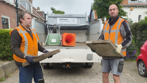 De Tegeltaxi haalt jouw tegels gratis op
